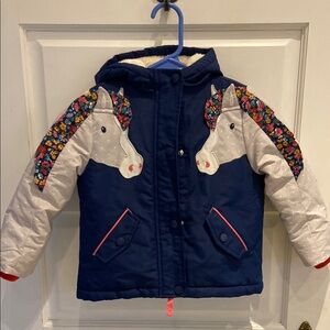 Mini Boden horse coat